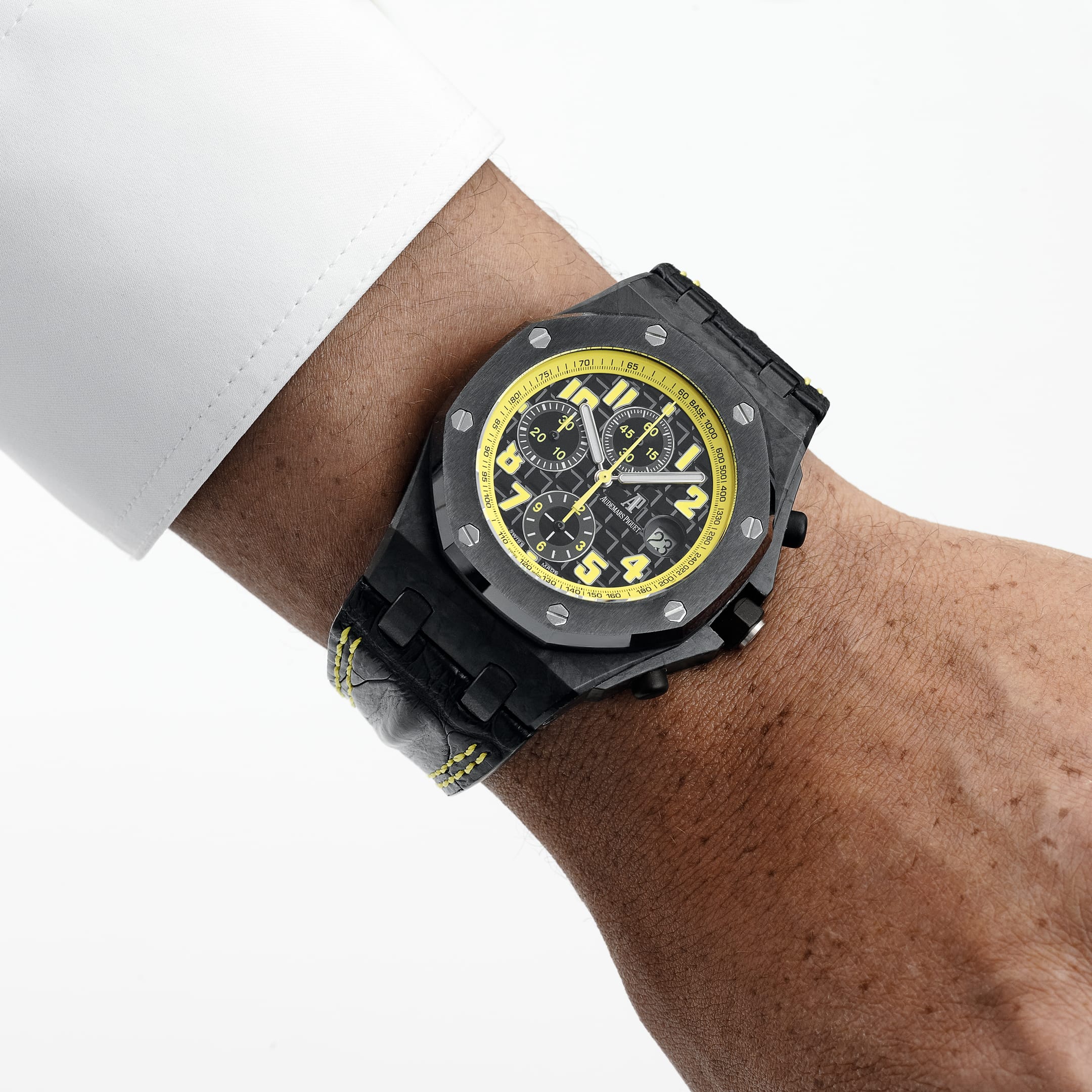 Lorin x A Bumble Bee Royal Oak Offshore Chronograph Carbon Black