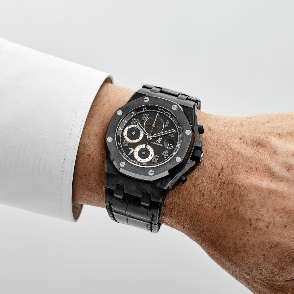 Lorin x A Ginza 7 Royal Oak Offshore Chronograph Carbon Black