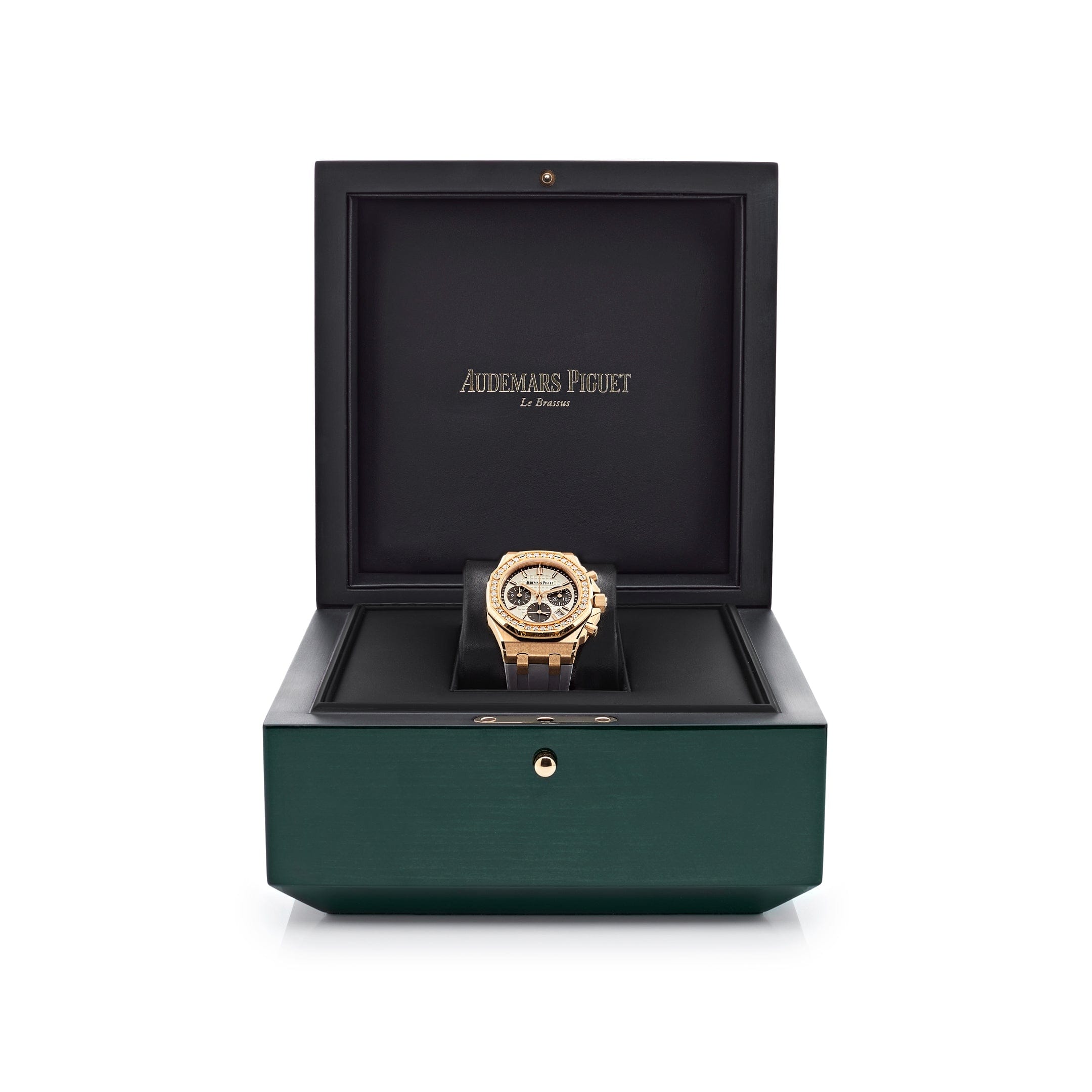 Lorin x A Royal Oak Offshore Chronograph Rose Gold Silver