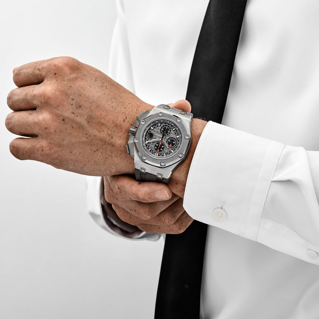 Lorin x A Royal Oak Offshore Chronograph Titanium Grey