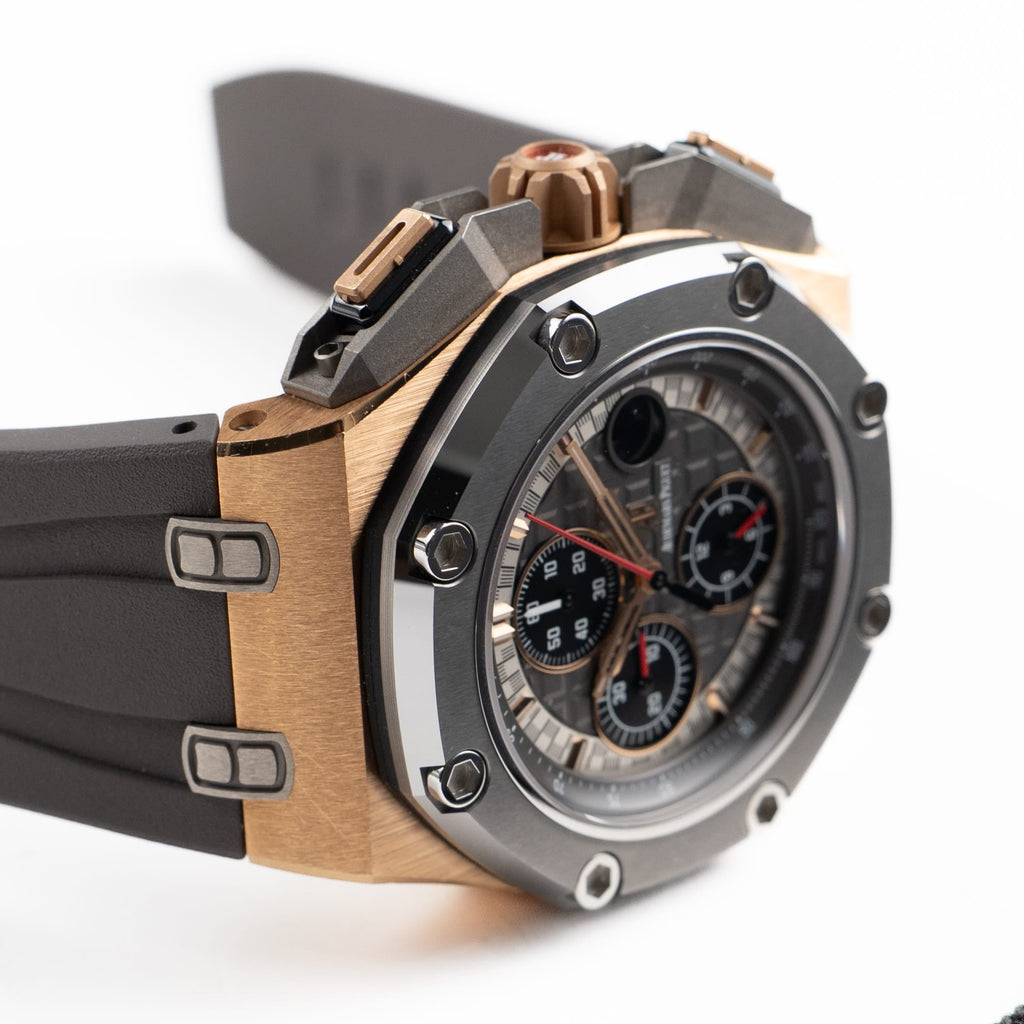 Lorin x A Royal Oak Offshore Chronograph Rose Gold Grey