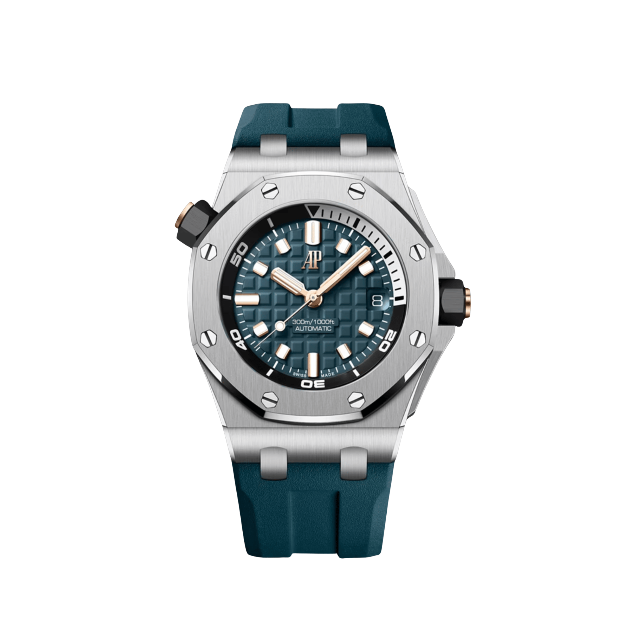 Lorin x A Royal Oak Offshore Diver Stainless Steel Blue