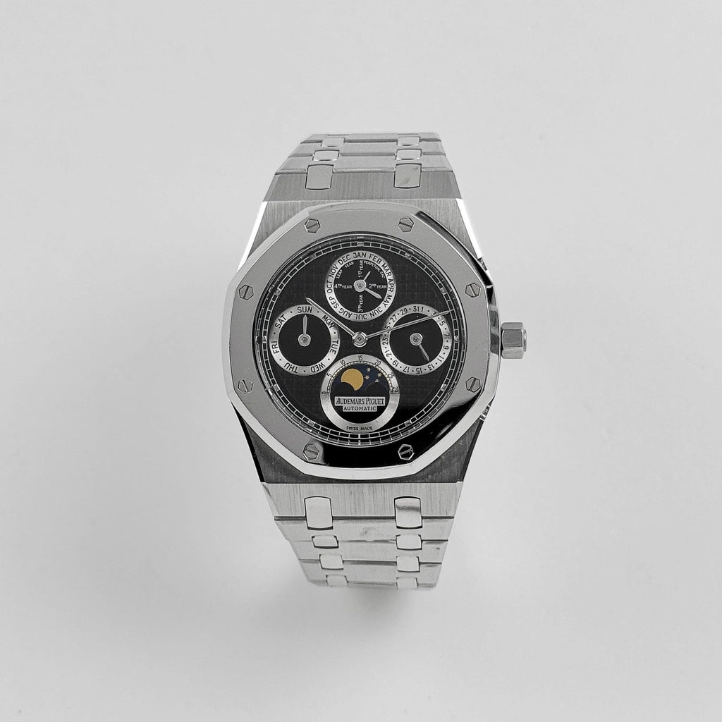 Lorin x A Royal Oak Perpetual Calendar Stainless Steel Black