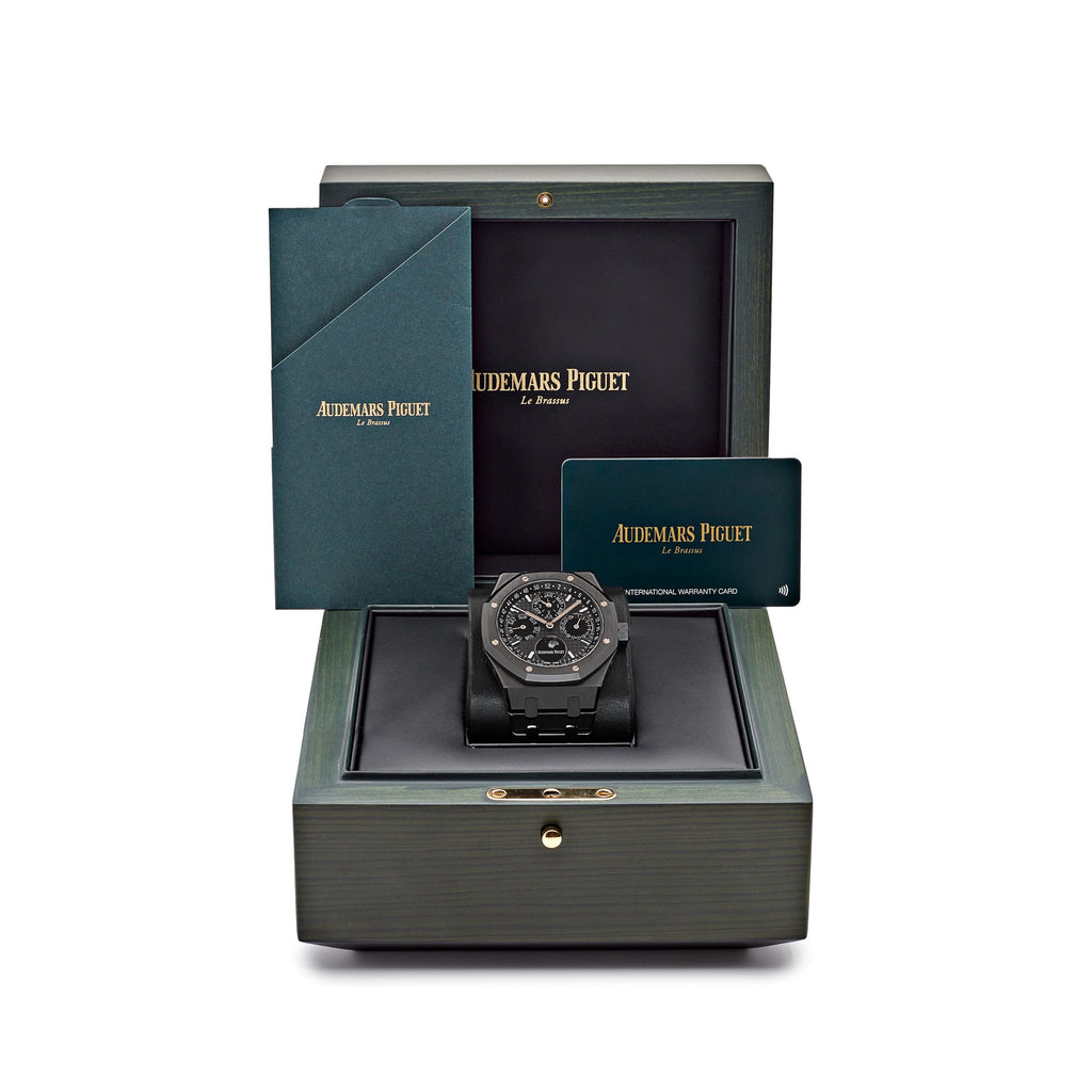 Lorin x A Royal Oak Perpetual Calendar Black Ceramic