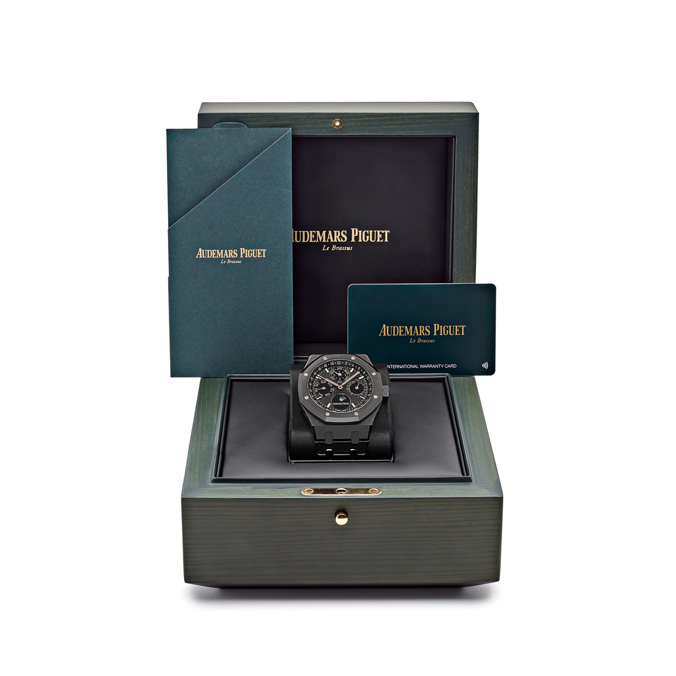 Lorin x A Royal Oak Perpetual Calendar Black Ceramic