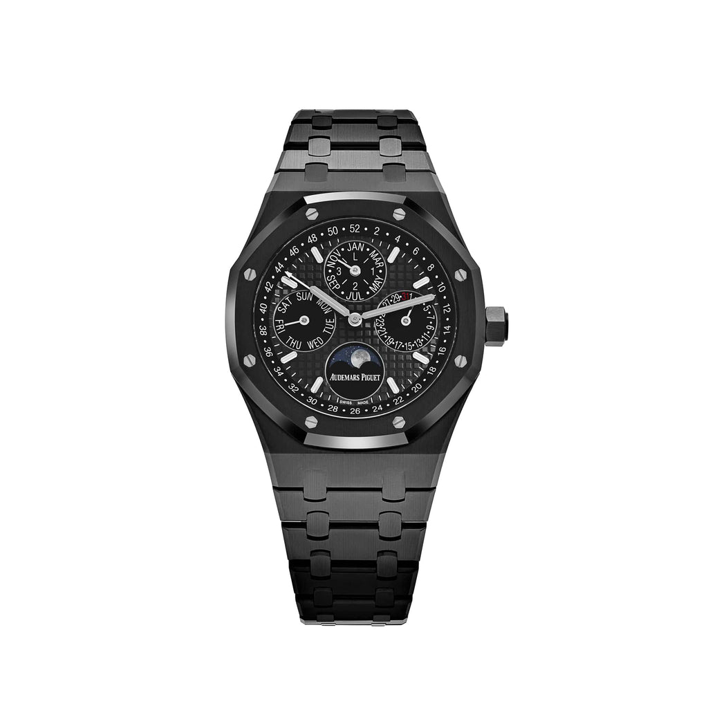 Lorin x A Royal Oak Perpetual Calendar Black Ceramic