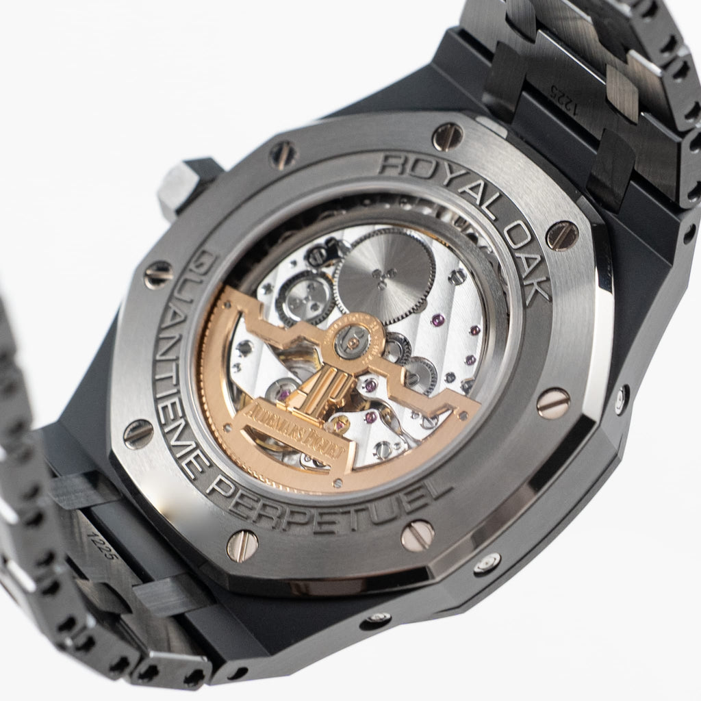 Lorin x A Royal Oak Perpetual Calendar Black Ceramic