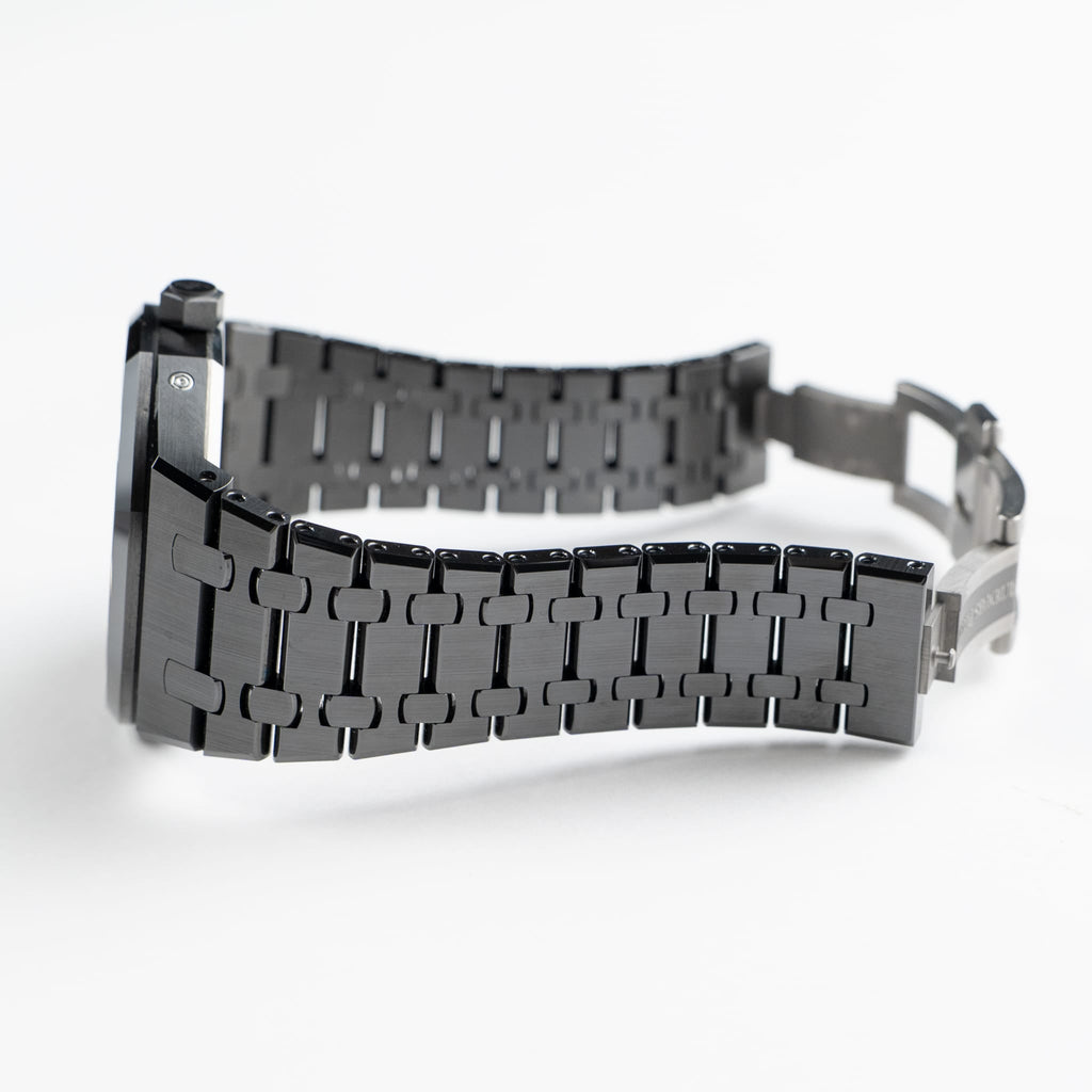 Lorin x A Royal Oak Perpetual Calendar Black Ceramic