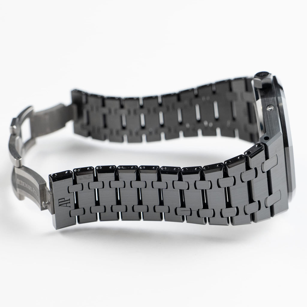 Lorin x A Royal Oak Perpetual Calendar Black Ceramic