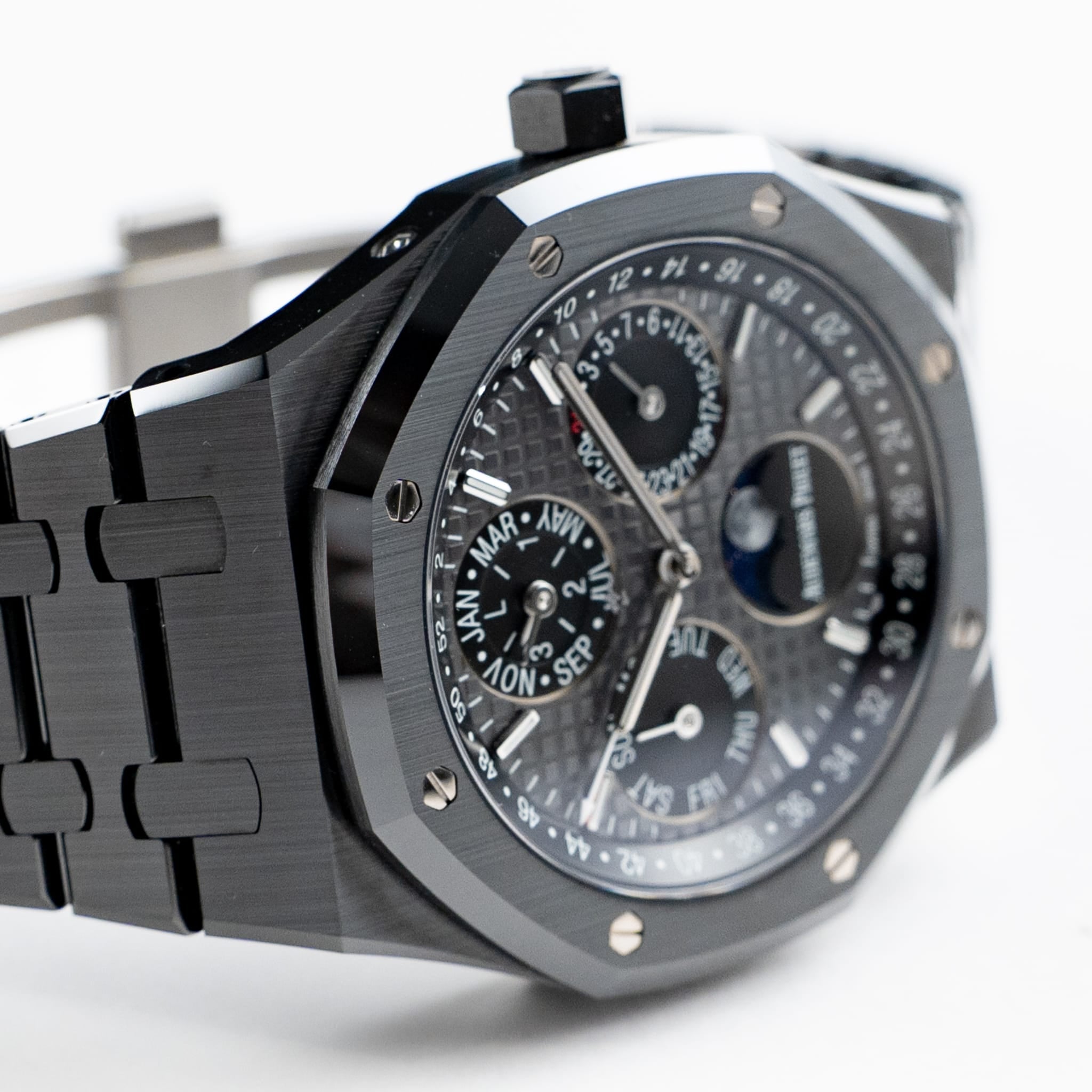 Lorin x A Royal Oak Perpetual Calendar Black Ceramic