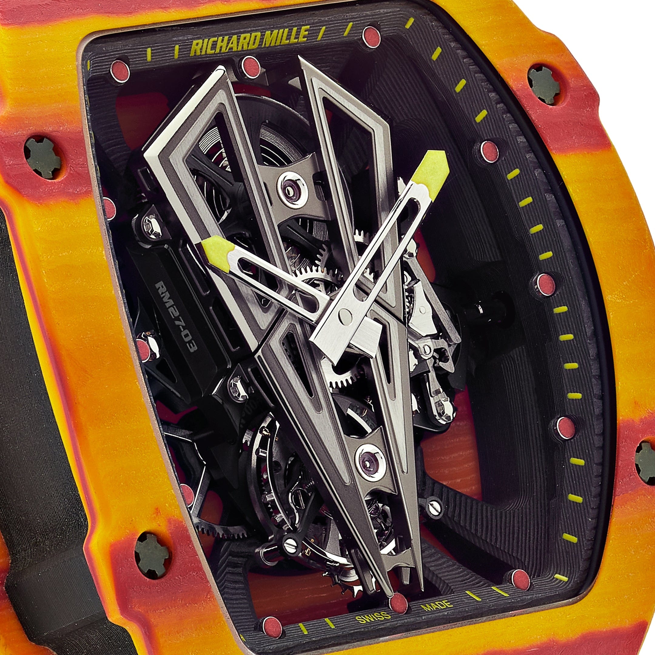 Lorin x R 27-03 Tourbillon Red Yellow