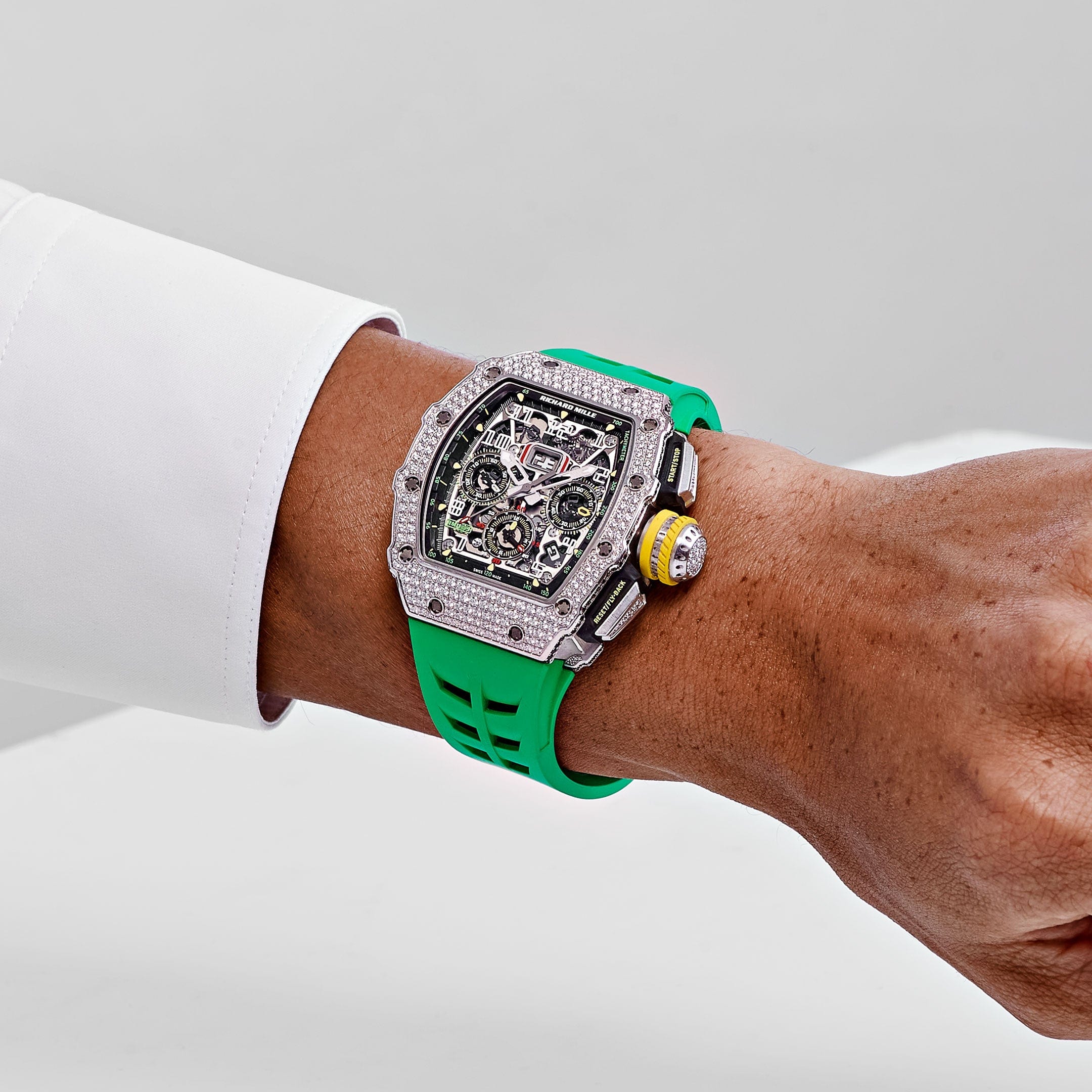 Lorin x R 11-03 Chronograph White Gold