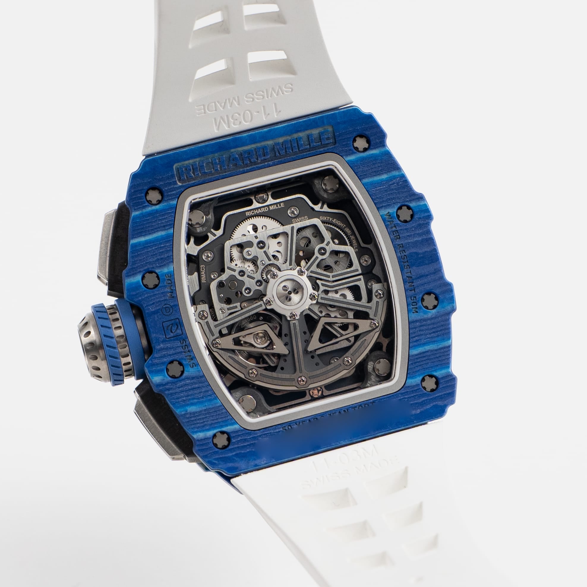 Lorin x R 11-03 Chronograph Blue White