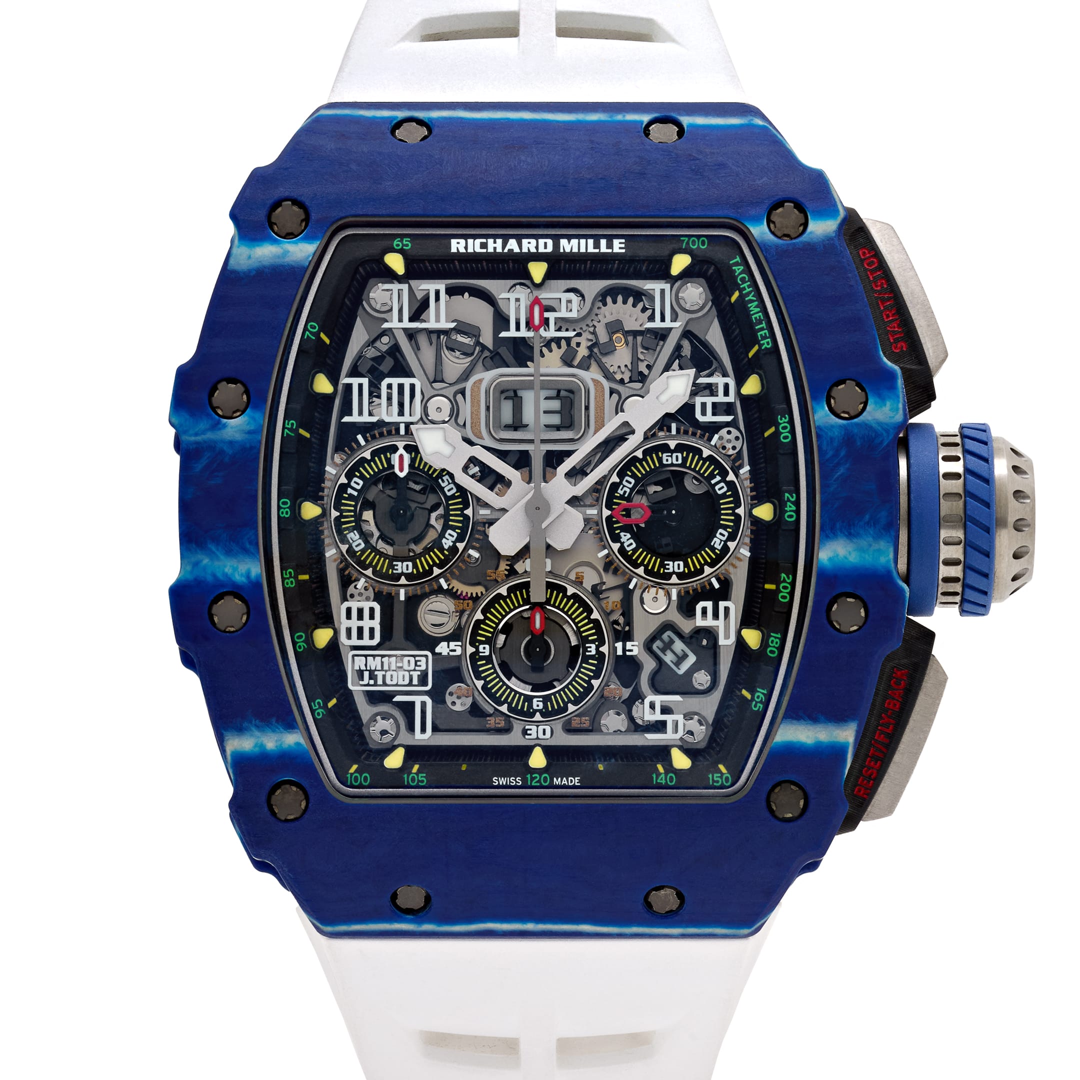 Lorin x R 11-03 Chronograph Blue White
