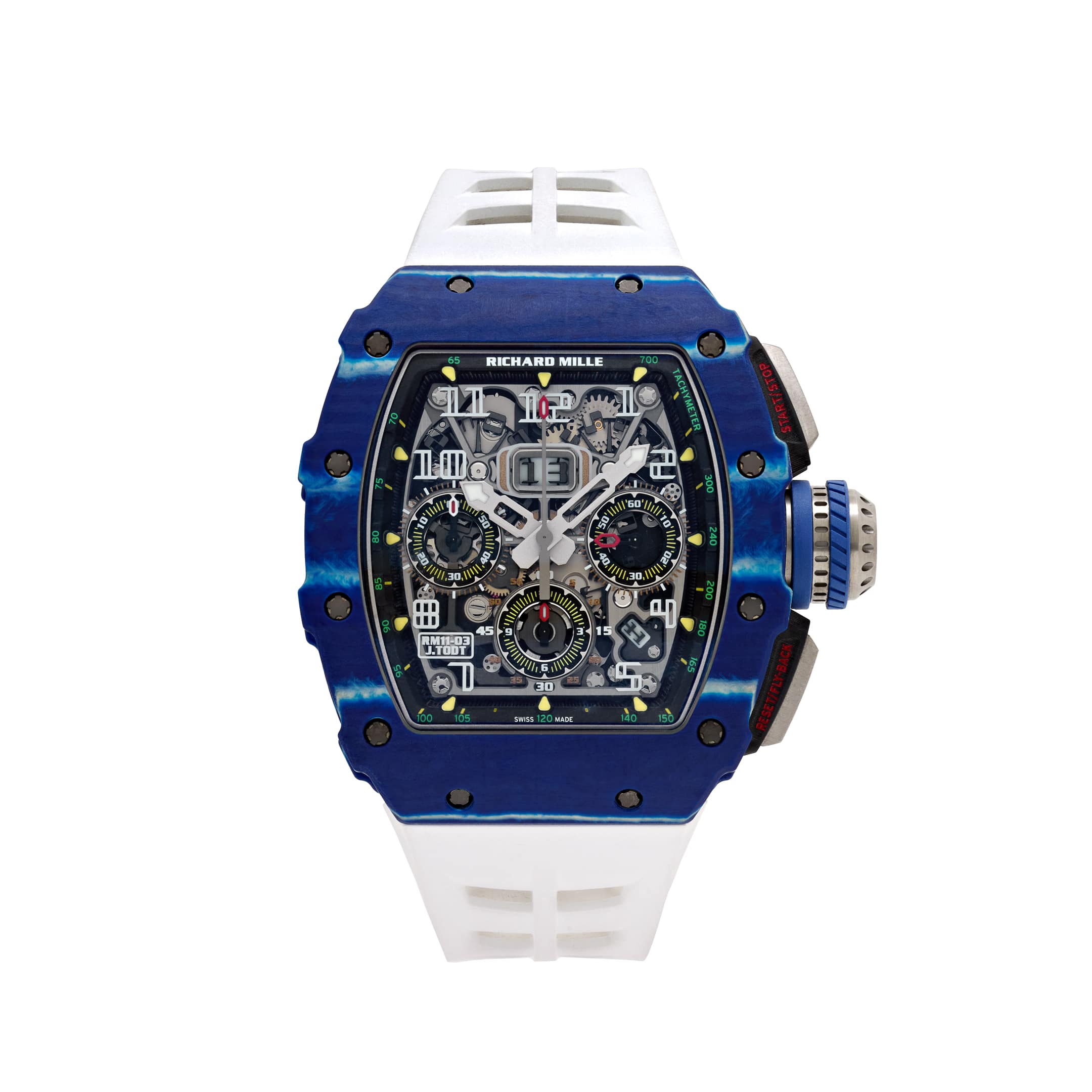 Lorin x R 11-03 Chronograph Blue White