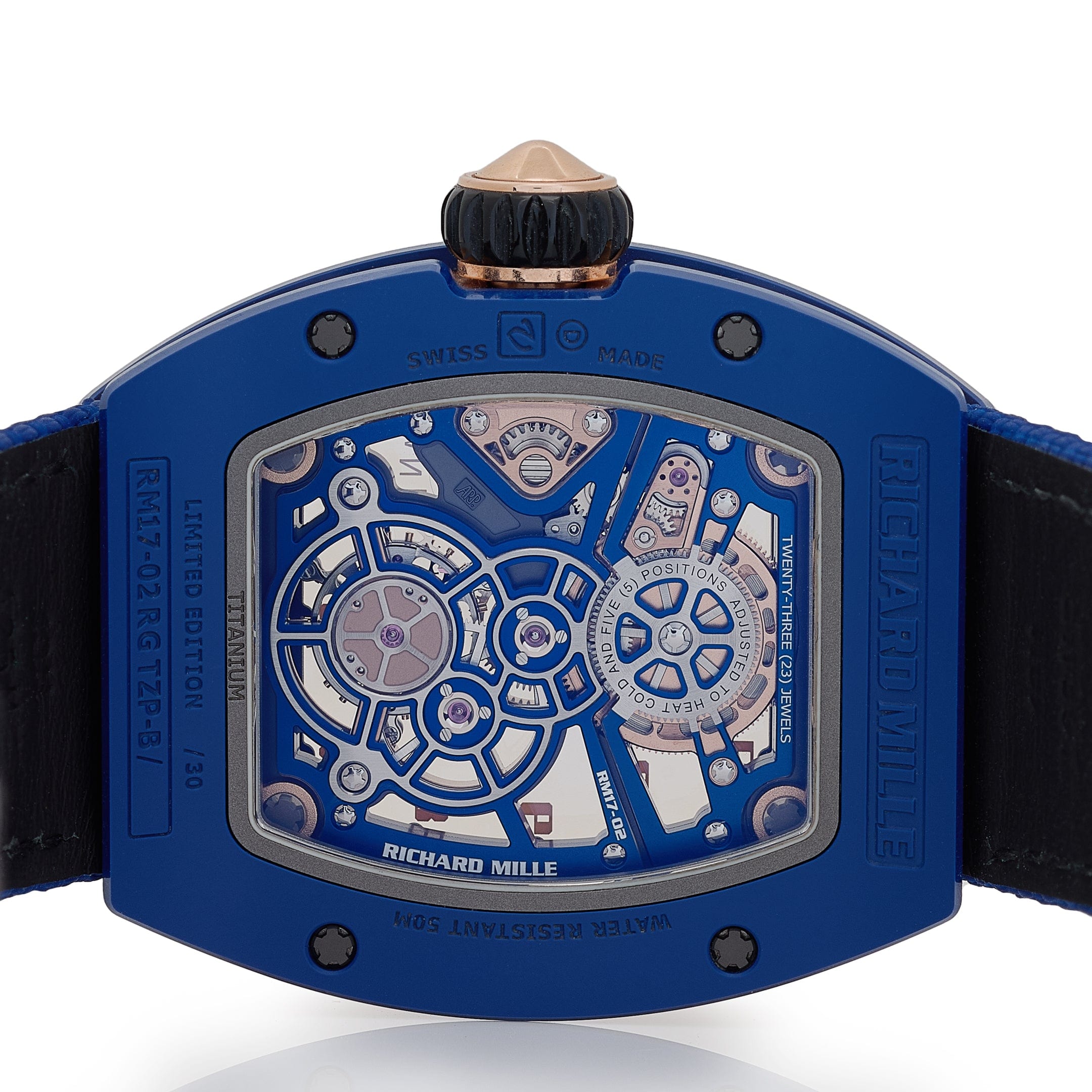 Lorin x R 17-02 Blue Rose Gold Tourbillon