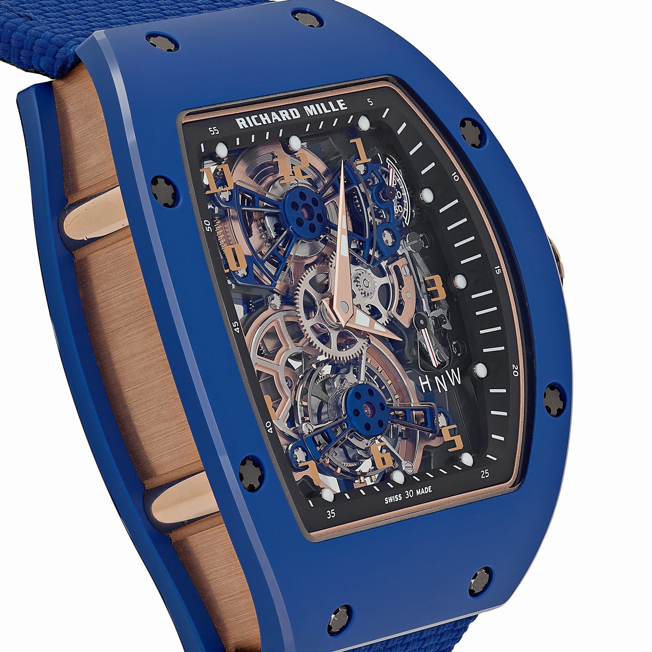 Lorin x R 17-02 Blue Rose Gold Tourbillon