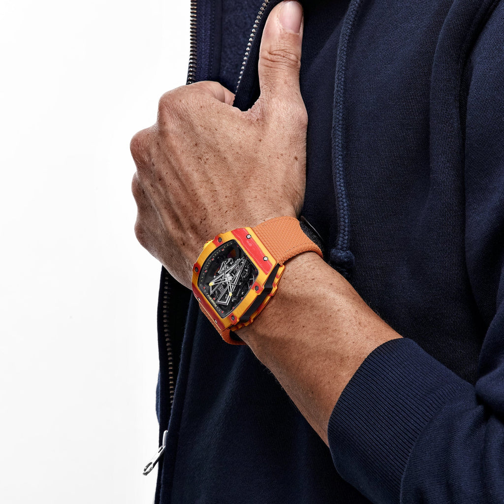 Lorin x R 27-03 Tourbillon Red Yellow