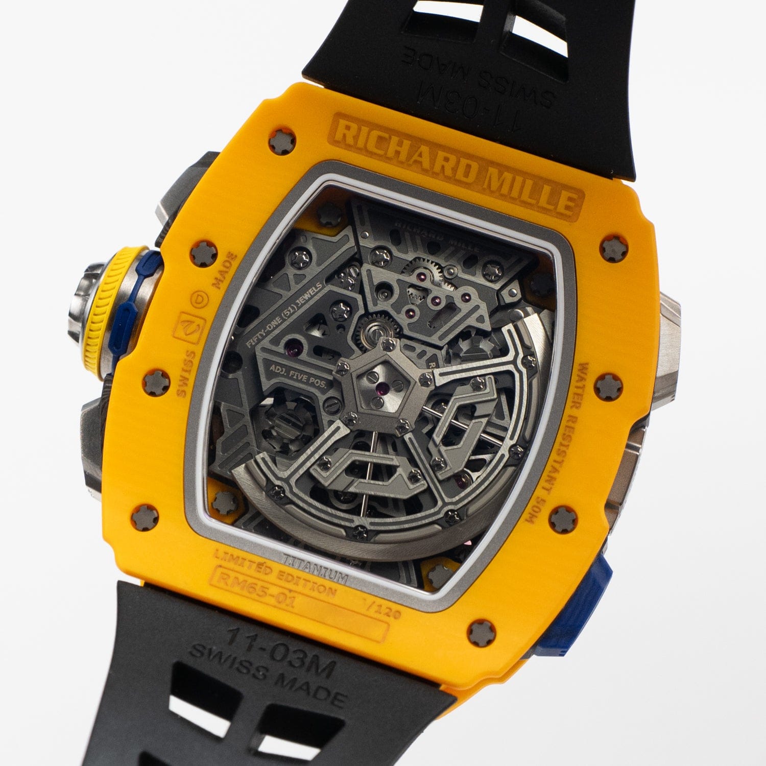 Lorin x R 65-01 Chronograph Yellow