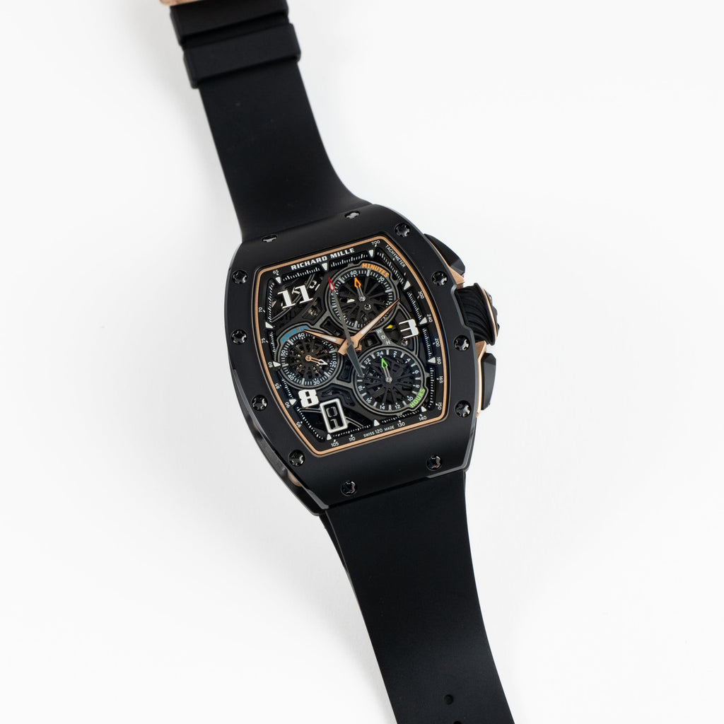 Lorin x R 72-01 Chronograph Black Rose Gold