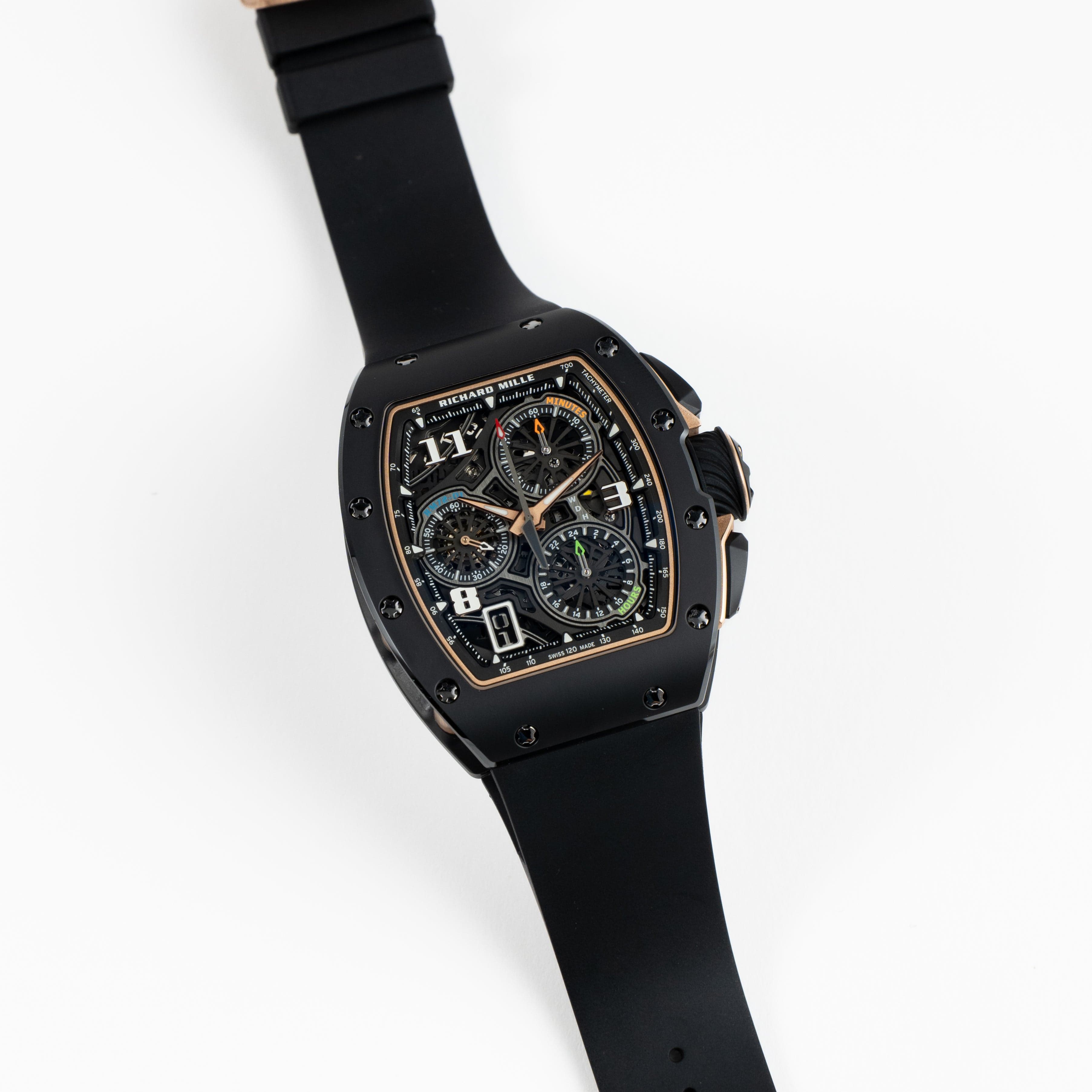 Lorin x R 72-01 Chronograph Black Rose Gold