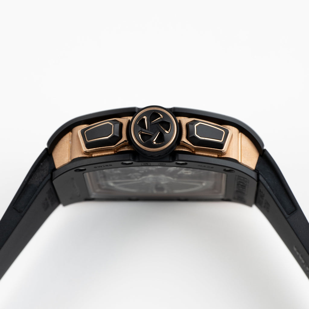 Lorin x R 72-01 Chronograph Black Rose Gold