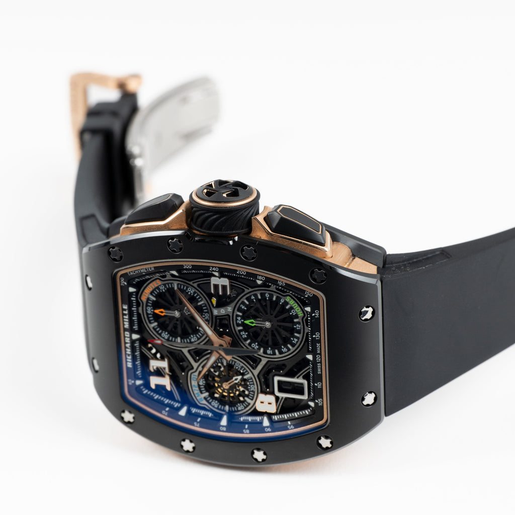 Lorin x R 72-01 Chronograph Black Rose Gold