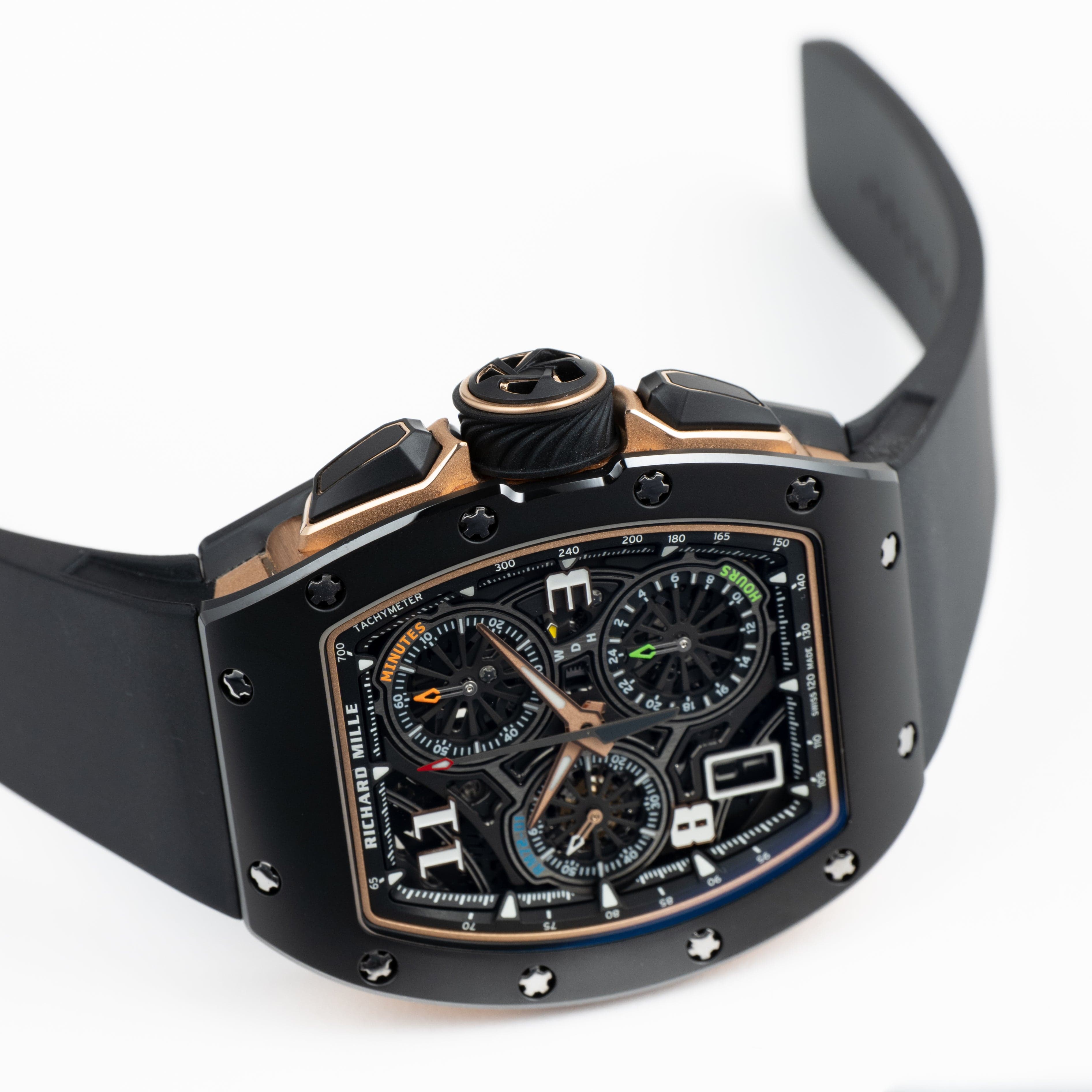 Lorin x R 72-01 Chronograph Black Rose Gold