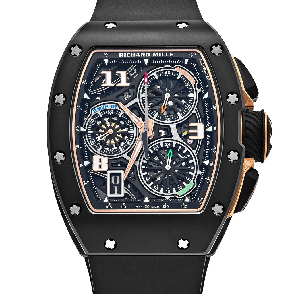 Lorin x R 72-01 Chronograph Black Rose Gold