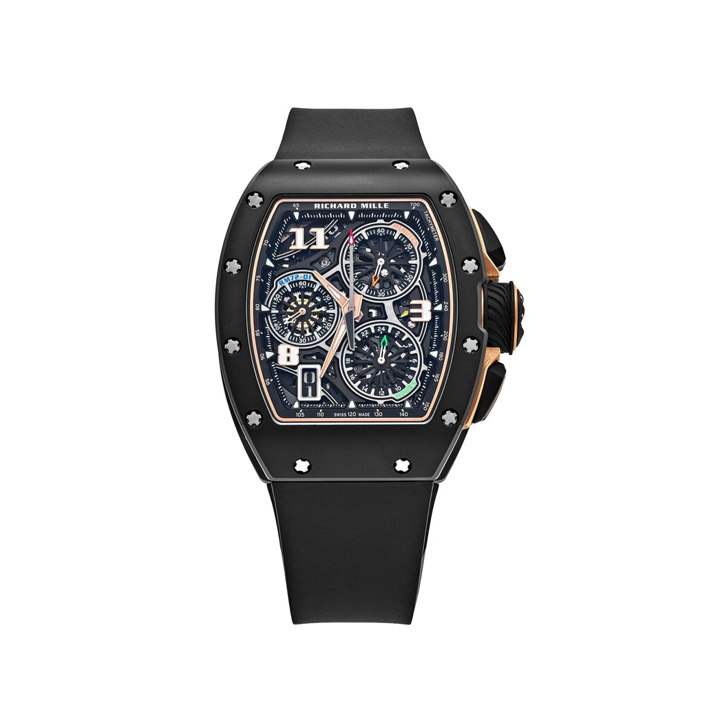 Lorin x R 72-01 Chronograph Black Rose Gold