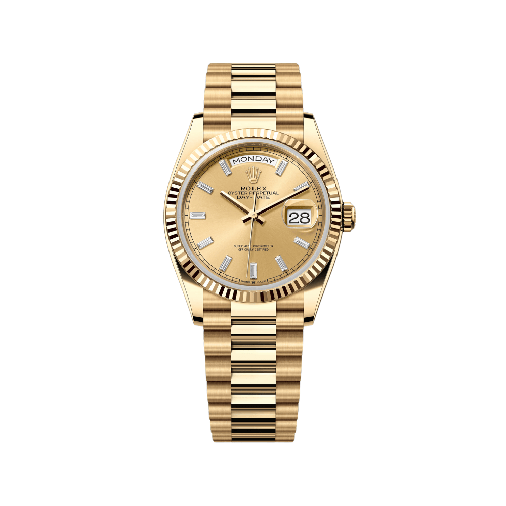 Lorin Daydate 238 36mm Yellow Gold Champagne