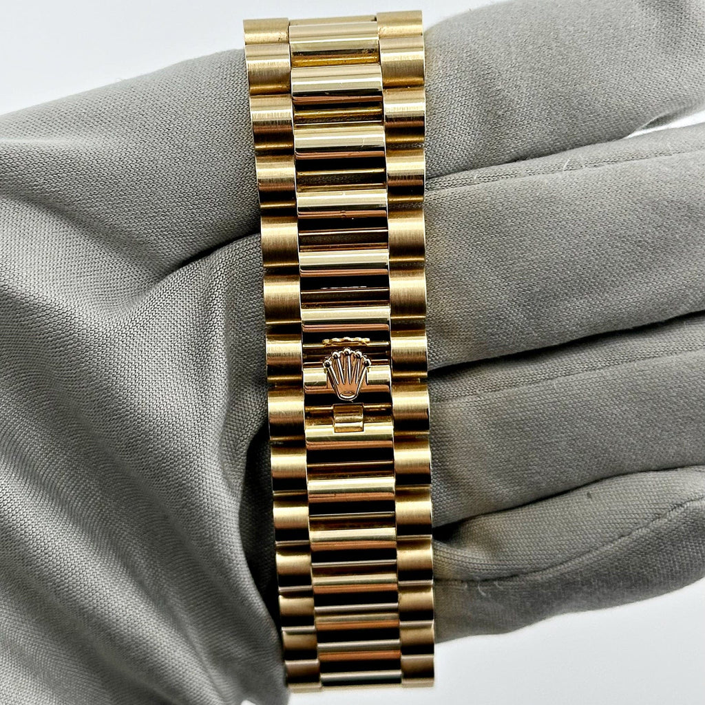 Lorin Daydate 238 36mm Yellow Gold Green