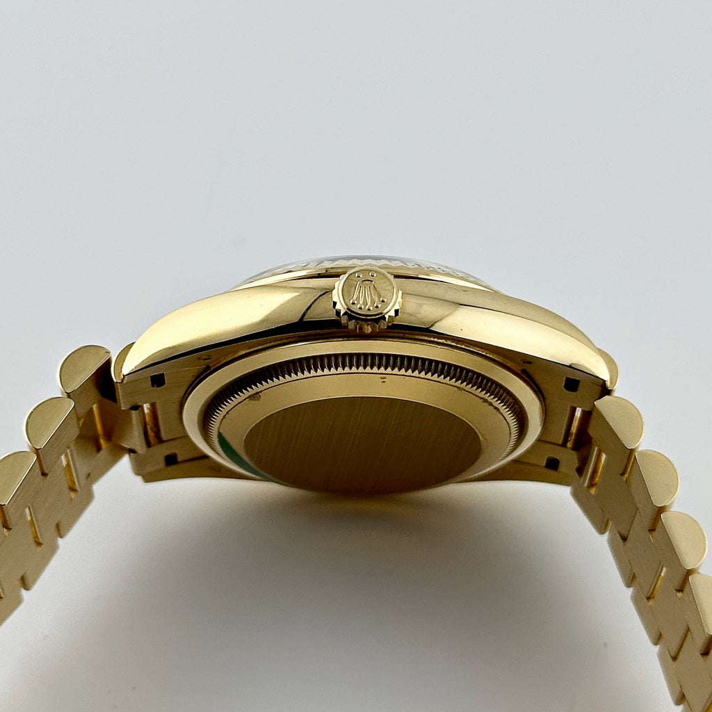 Lorin Daydate 238 36mm Yellow Gold Green