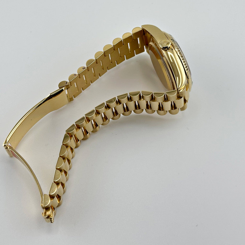 Lorin Daydate 238 36mm Yellow Gold Green