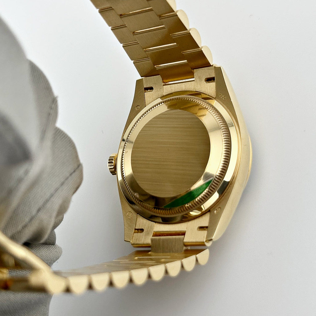 Lorin Daydate 238 36mm Yellow Gold Green