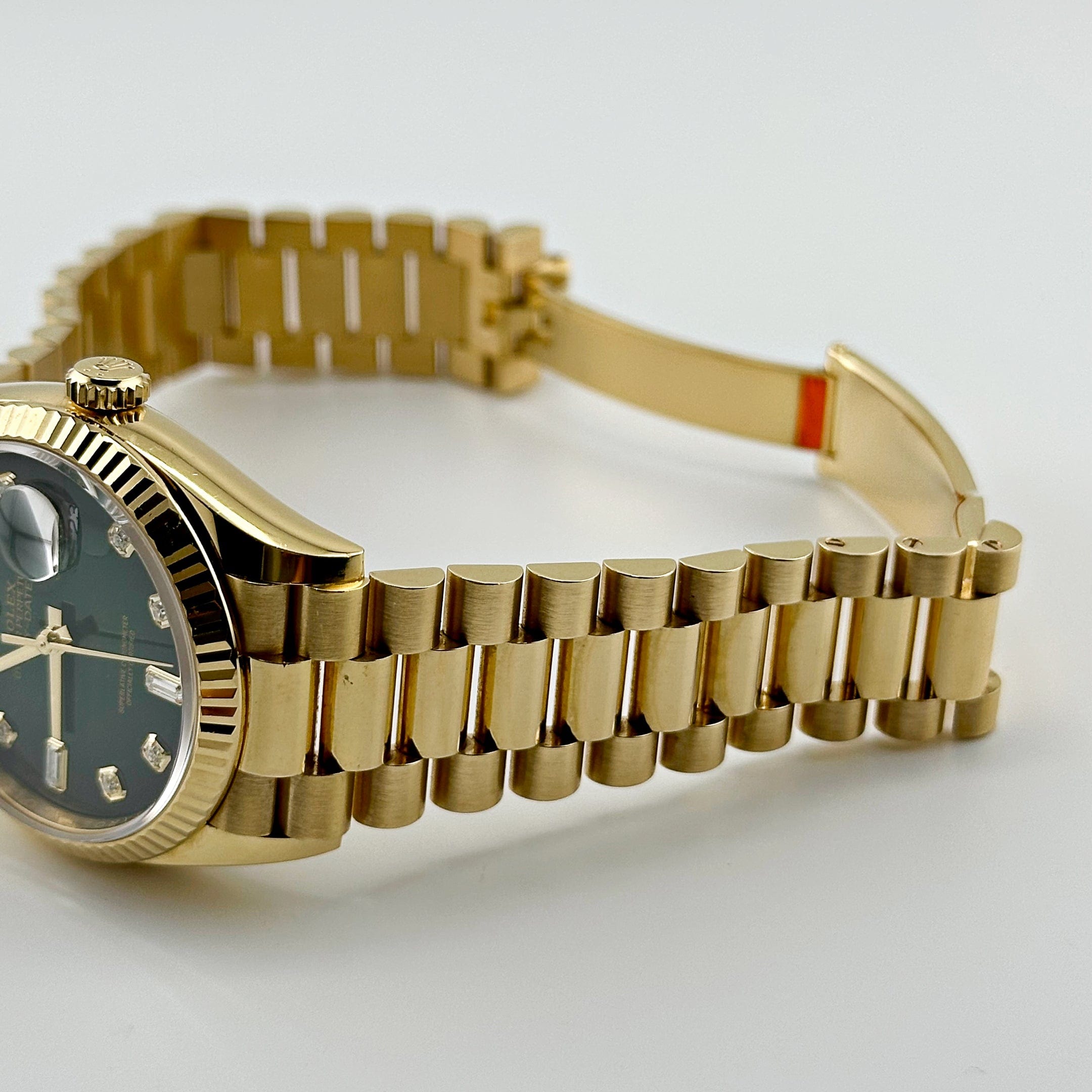 Lorin Daydate 238 36mm Yellow Gold Green