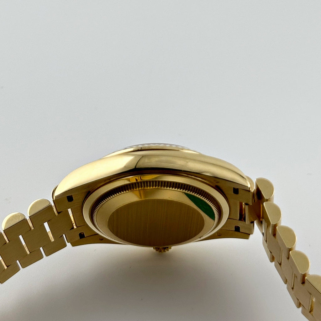 Lorin Daydate 238 36mm Yellow Gold Green