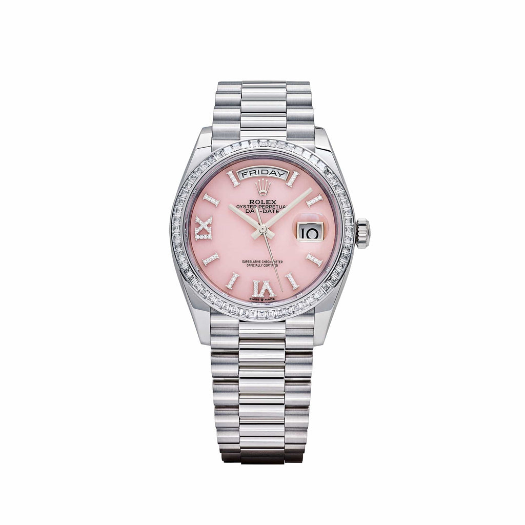 Lorin Daydate 396TBR 36mm Platinum Pink Opal