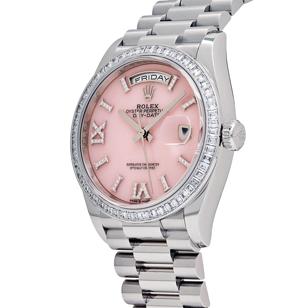 Lorin Daydate 396TBR 36mm Platinum Pink Opal