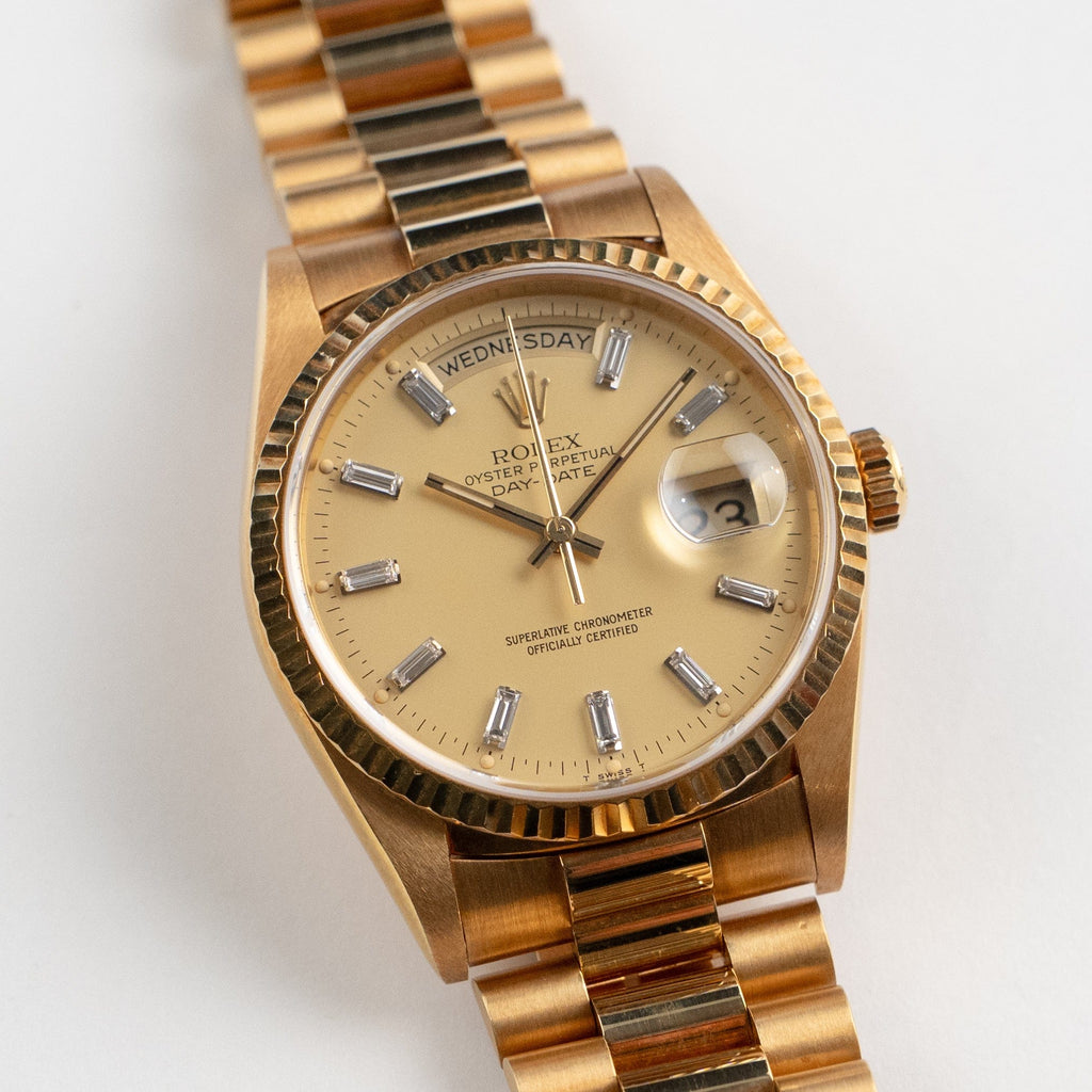 Lorin Daydate 238 Yellow Gold Champagne