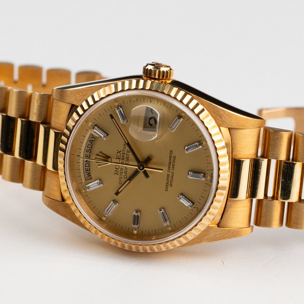 Lorin Daydate 238 Yellow Gold Champagne