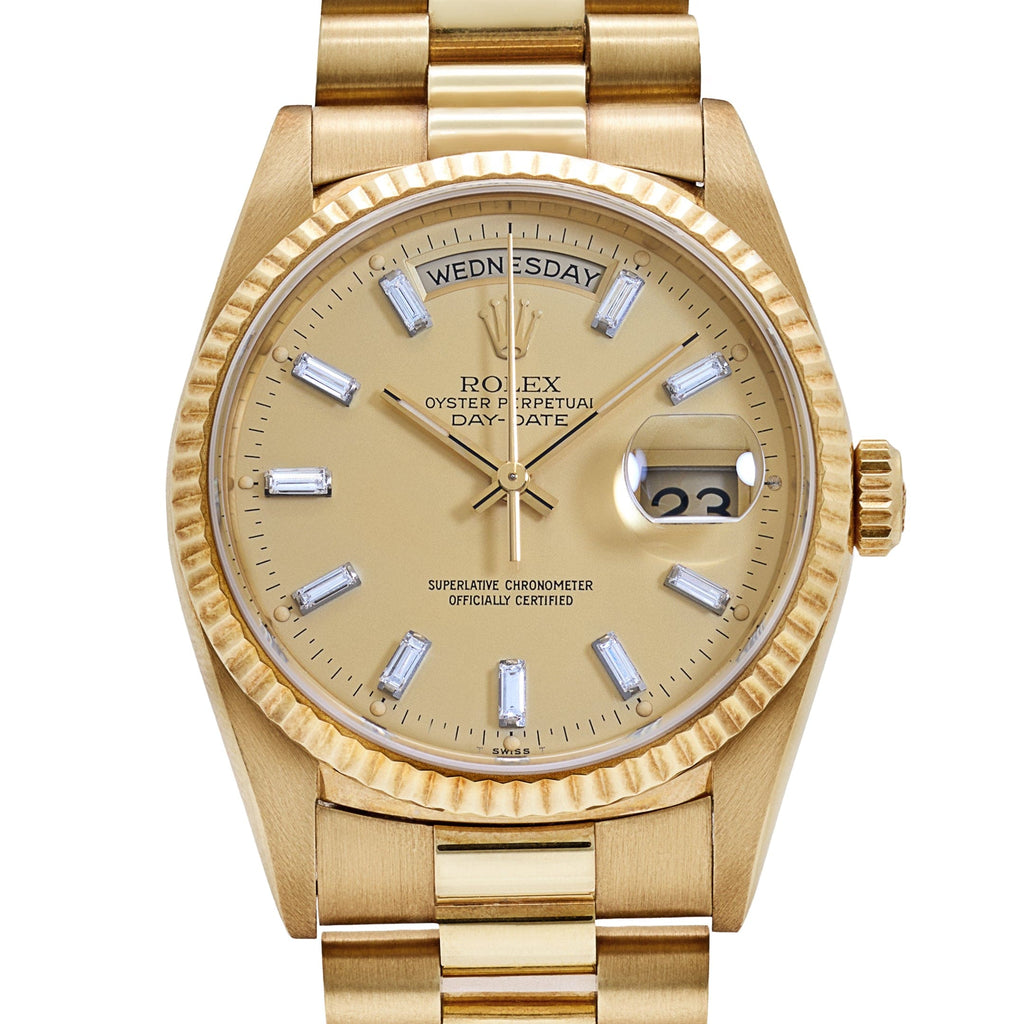 Lorin Daydate 238 Yellow Gold Champagne