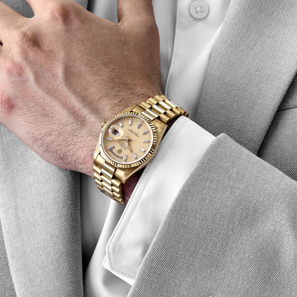 Lorin Daydate 238 Yellow Gold Champagne