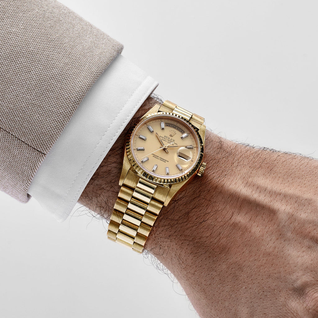 Lorin Daydate 238 Yellow Gold Champagne