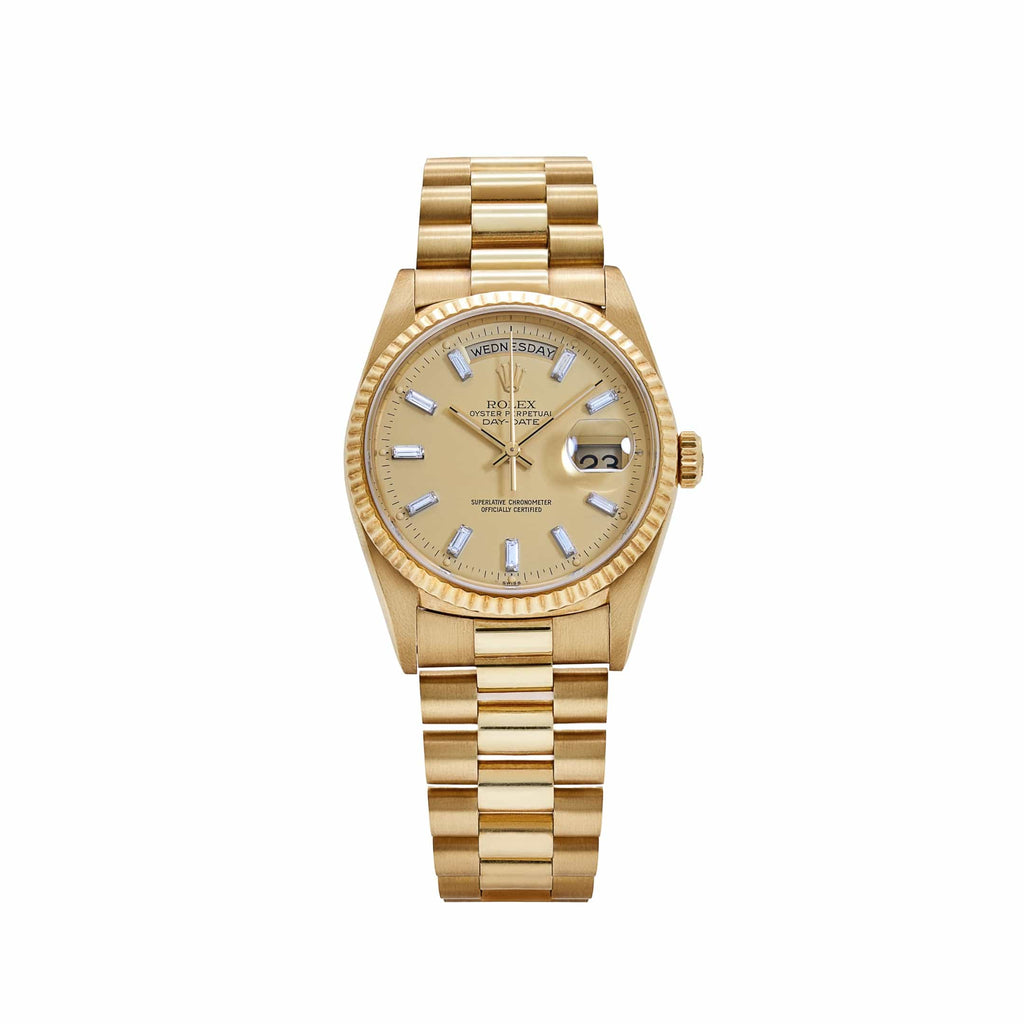 Lorin Daydate 238 Yellow Gold Champagne