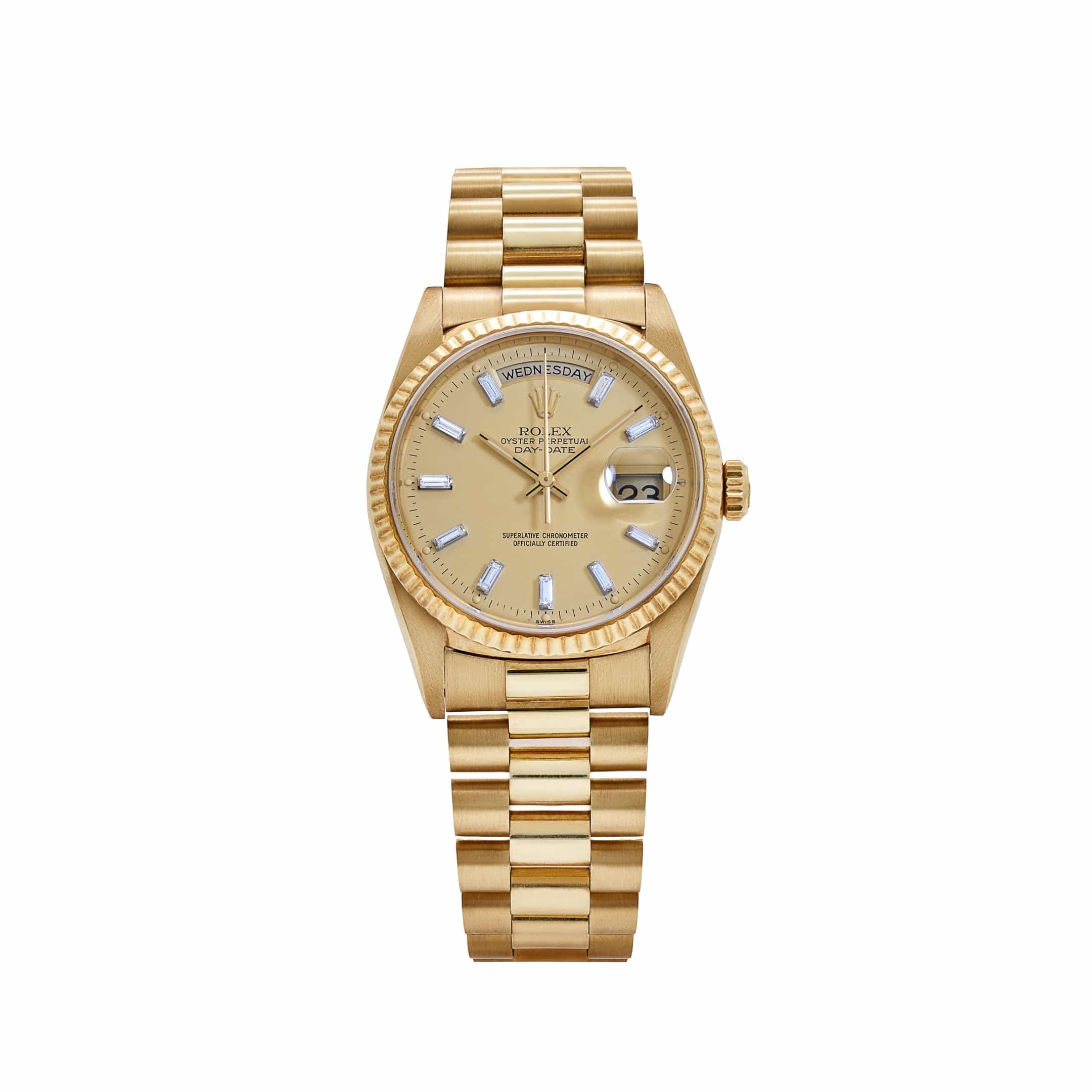 Lorin Daydate 238 Yellow Gold Champagne