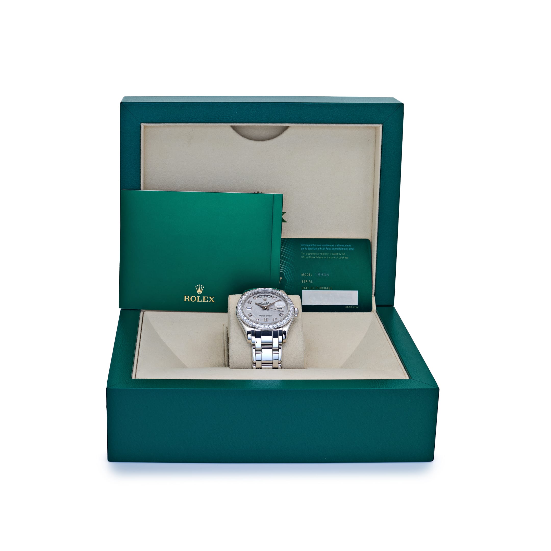 Lorin Daydate 946 Platinum Meteorite