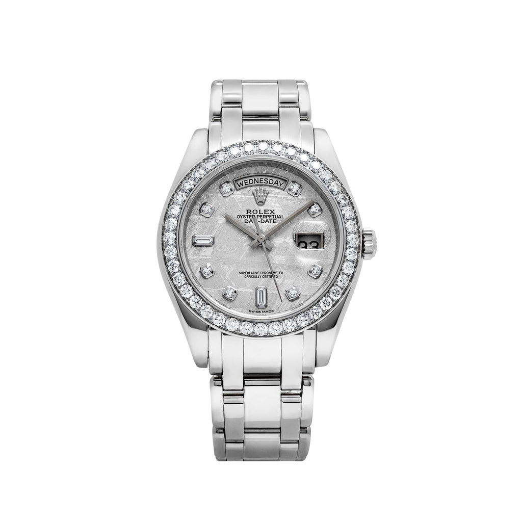 Lorin Daydate 946 Platinum Meteorite