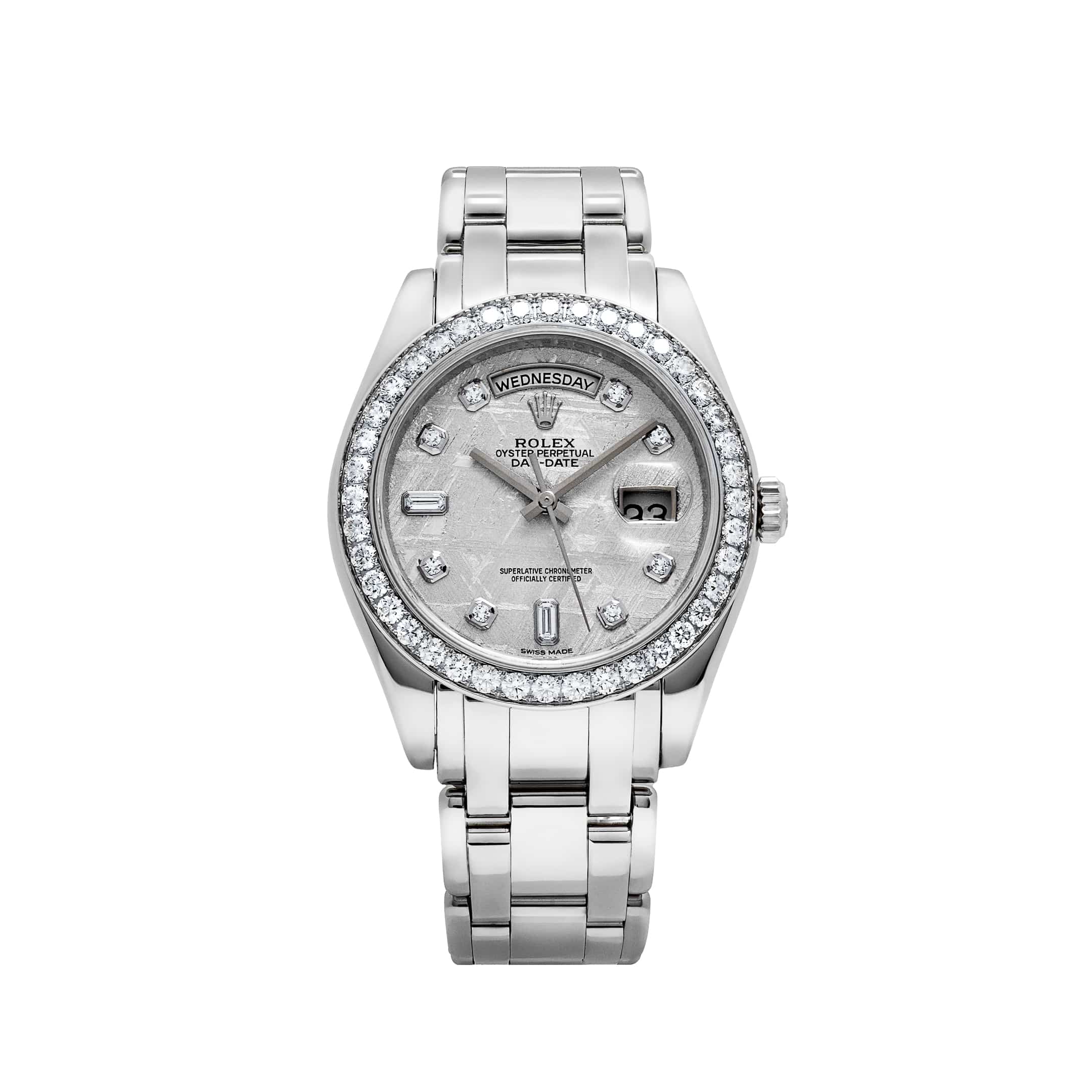 Lorin Daydate 946 Platinum Meteorite