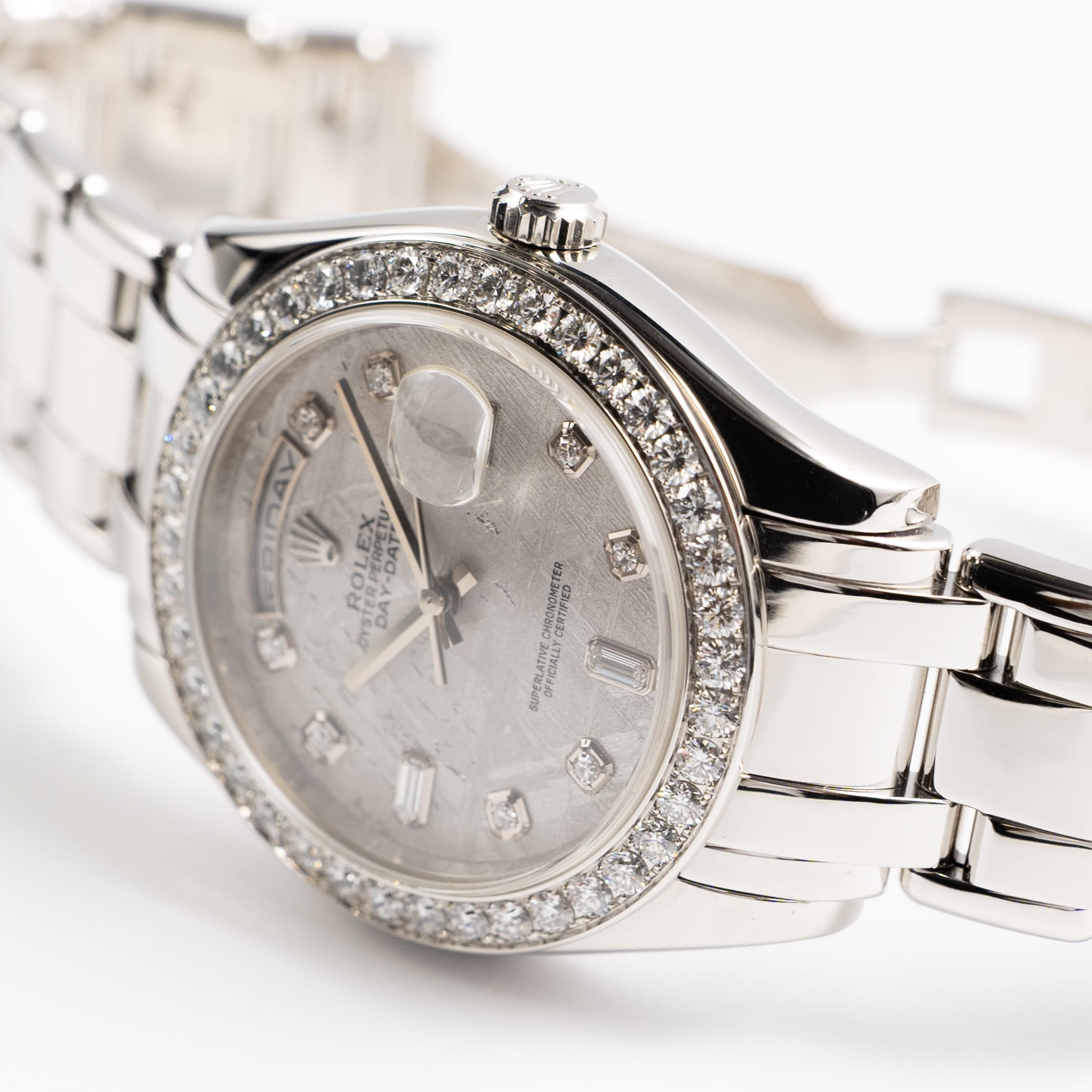 Lorin Daydate 946 Platinum Meteorite